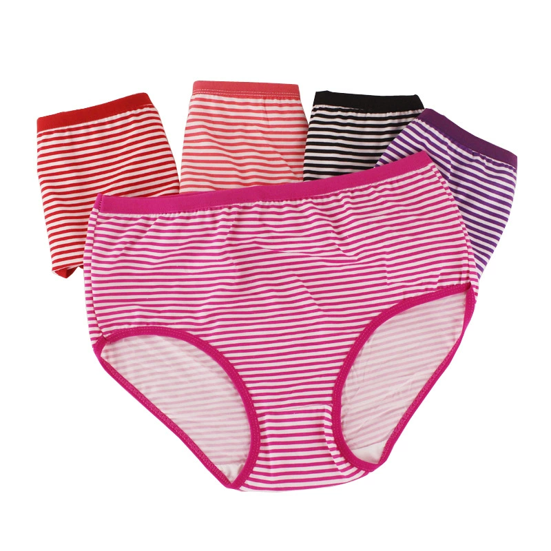 Elastic underwear, comfortable pants, plus size, for middle age