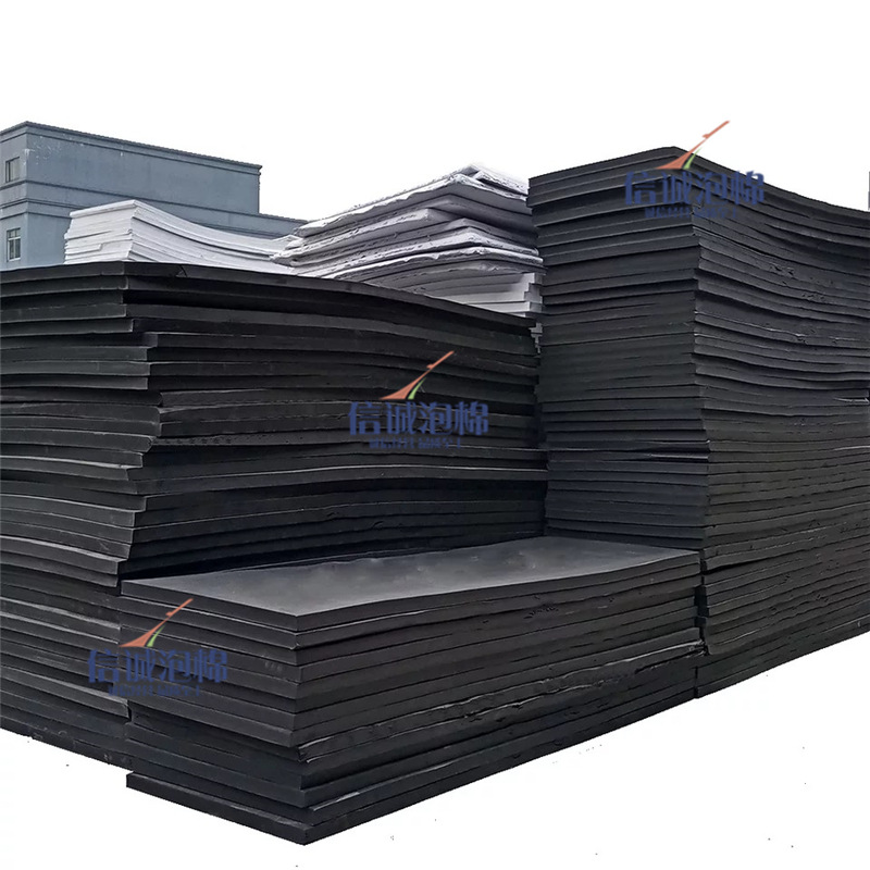 现货 3mm厚eva单面/双面海绵胶带 2.5mm黑色背胶泡棉胶