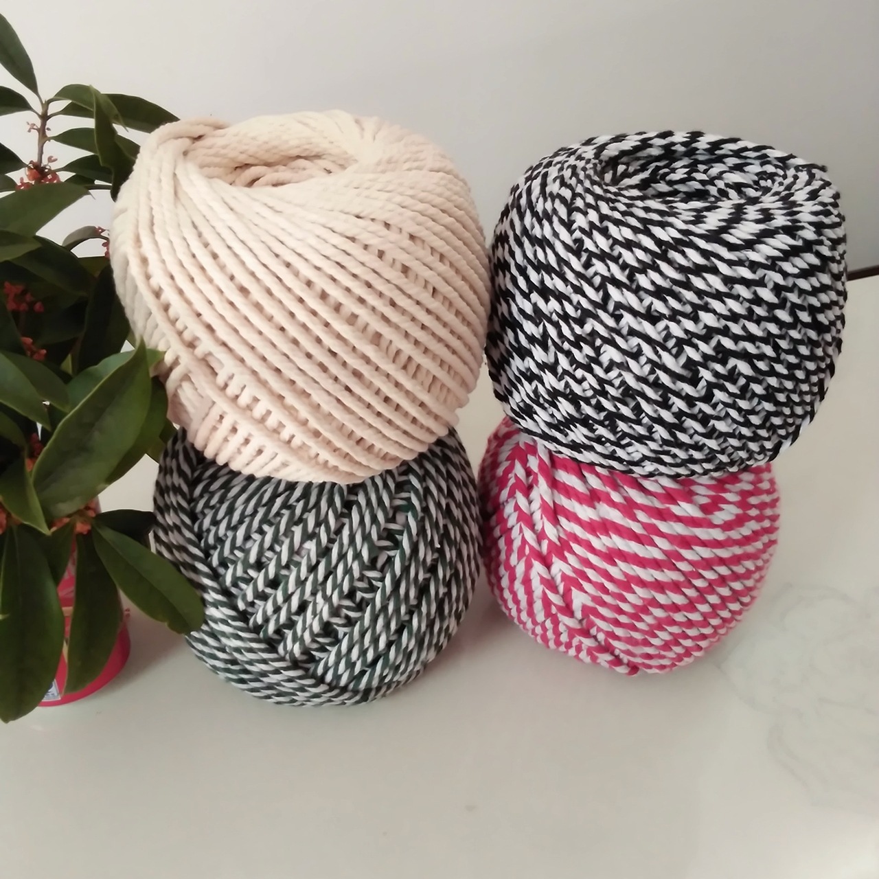 厂家直销 大闸蟹绳子批发 绑蟹绳扎蟹绳 绑青蟹大闸蟹三股棉线绳