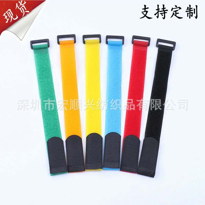 Ремешок для галстука на липучке Самоклеящаяся пластиковая пряжка Фиксированный грузовой ремень для йоги Модель ремешка ремешок для батареи