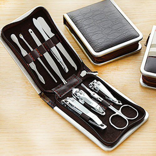 Nail scissors set, manicure tool scissors, nail clipper set, nail clipper 9-piece set gift available for wholesale
