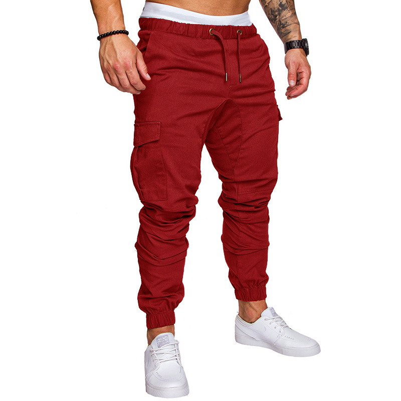 Men's Solid Color Casual Loose Men's Bottoms display picture 11