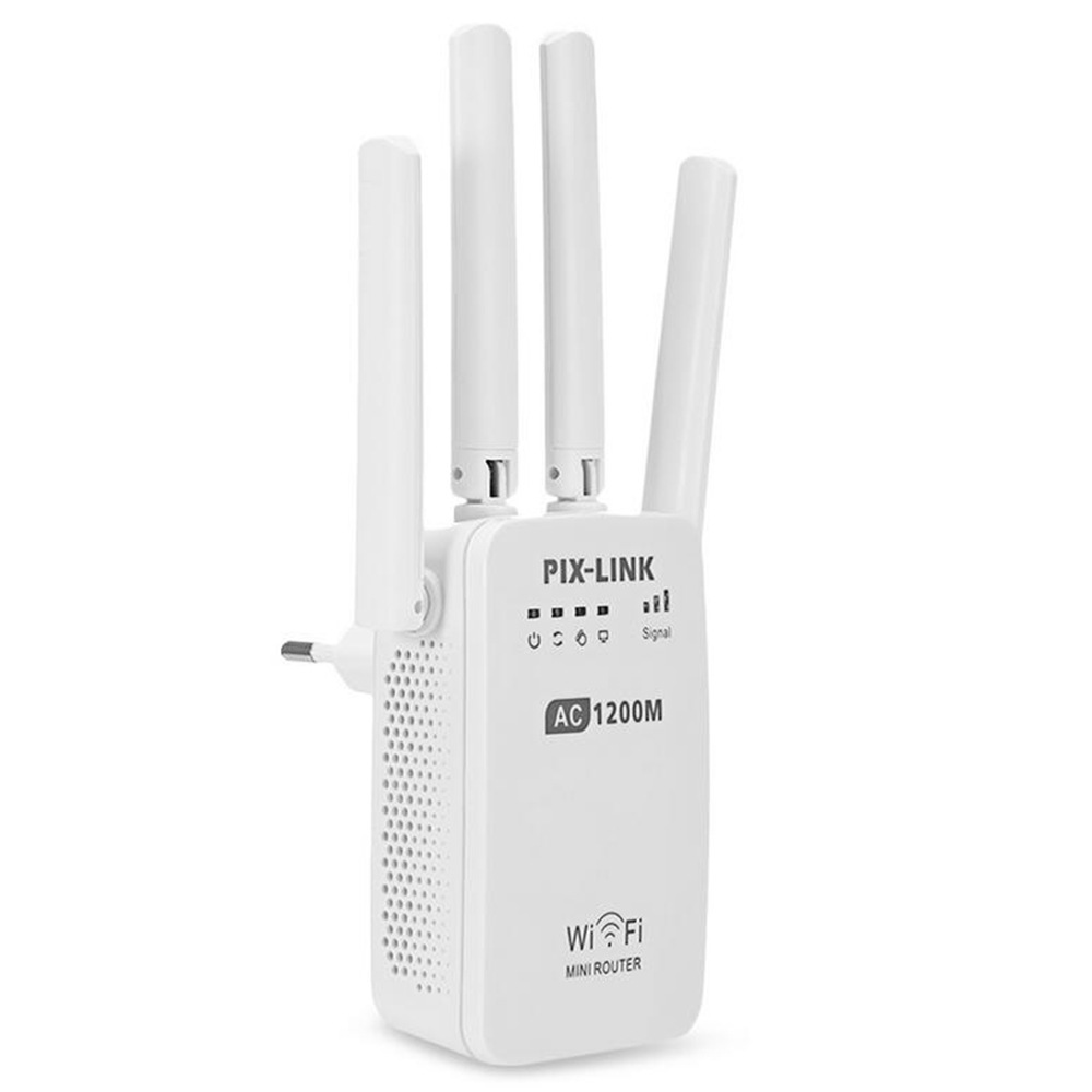 Répéteur WiFi 1200m sans fil 4 antenne double réseau - Ref 3426683 Image 3