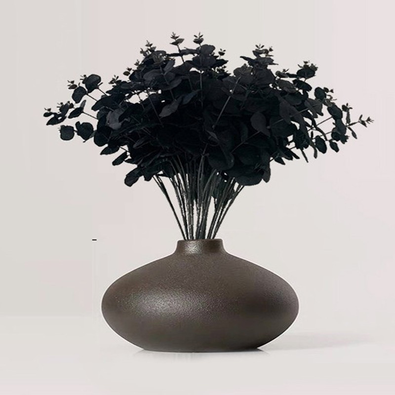 Fábrica directa flor artificial Flor de seda boda decoración del hogar a juego diseño dinero Ye eucalipto flor falsa