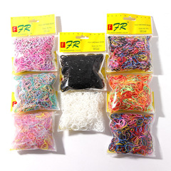 1000 pieces Korean version of small disposable rubber bands for girls to tie their hair, rubber bands, hair ropes, baby hair ties, hair accessories
