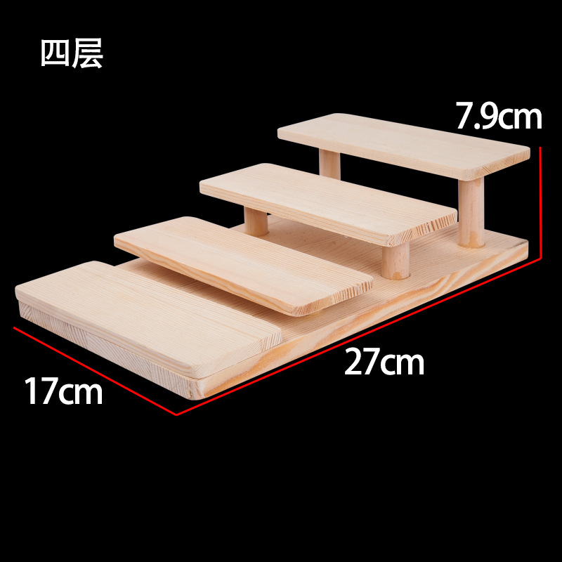 나무 스펙타클 프레임 사다리 타입 4 레이어