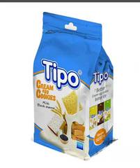 免郵越南Tipo友誼牌奶蛋酥脆麵包干135g早餐餅乾整箱拍40袋