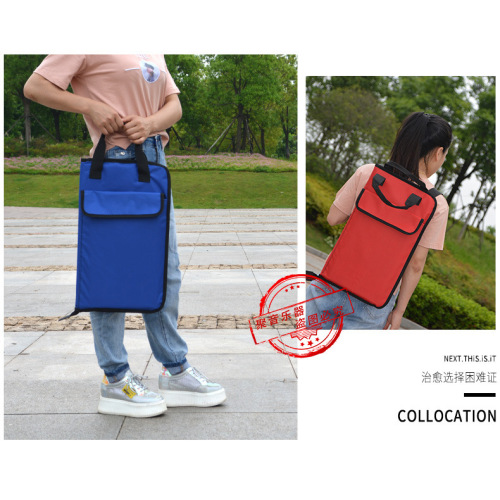 Drum stick bag Shoulder thickened portable drum stick bag 600D Oxford cloth drumstick bag