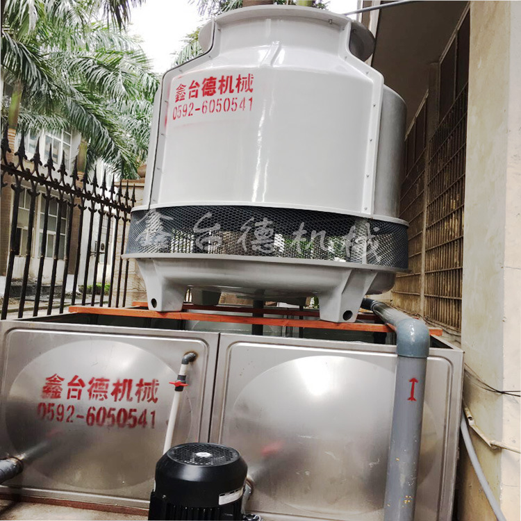 供应厦门工业冷却塔注塑机冷却塔玻璃钢冷却塔制冷水塔圆形冷却塔