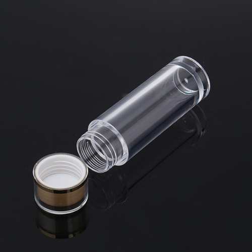 25ml high-end acrylic orchid health care bottle, transparent sealed PS capsule bottle, high-end custom wholesale