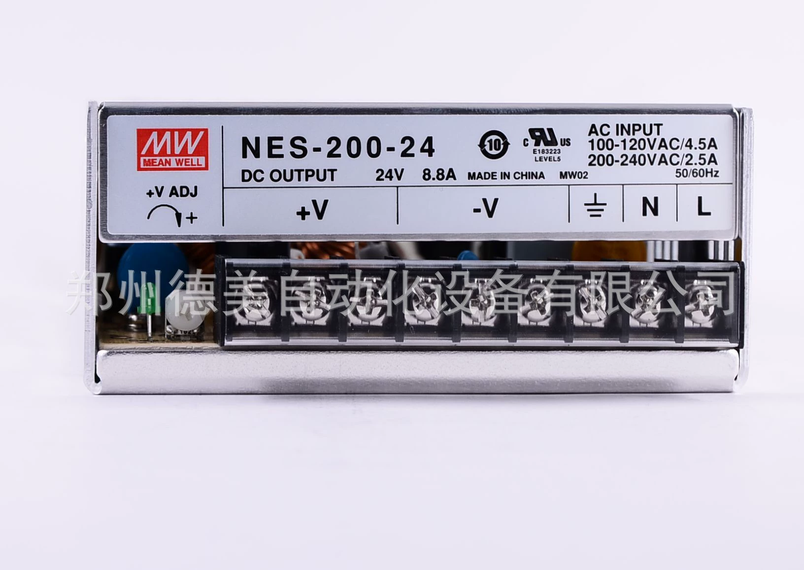 Mingwei импульсный источник питания NES-200-24 для промышленного использования 200W высокой мощности 24V стабильный S-200-24
