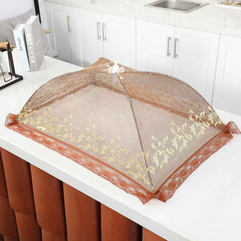 可折叠餐桌罩食物罩长方形圆形饭菜罩盖菜罩饭菜罩加大号菜伞