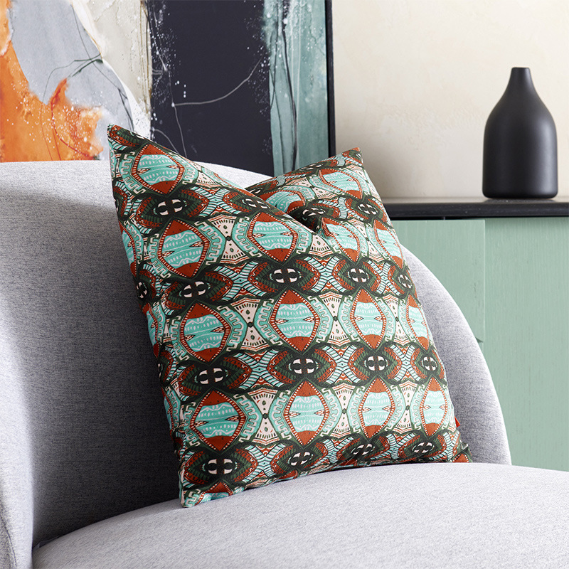 卡宜拉丝绒抱枕套靠垫套腰枕套纯色亚马逊跨境电商代发批发|ms