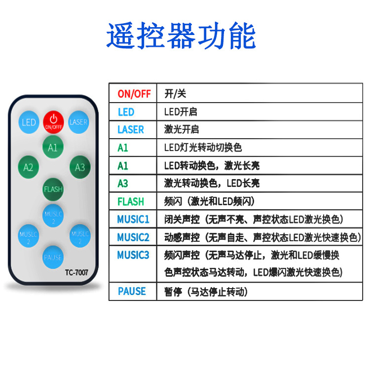 激光魔球遥控器