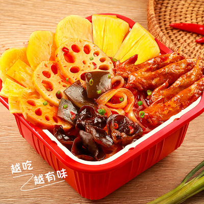 重庆七片叶自热火锅懒人方便速食网红美食厂家直供自煮小火锅批发|ms