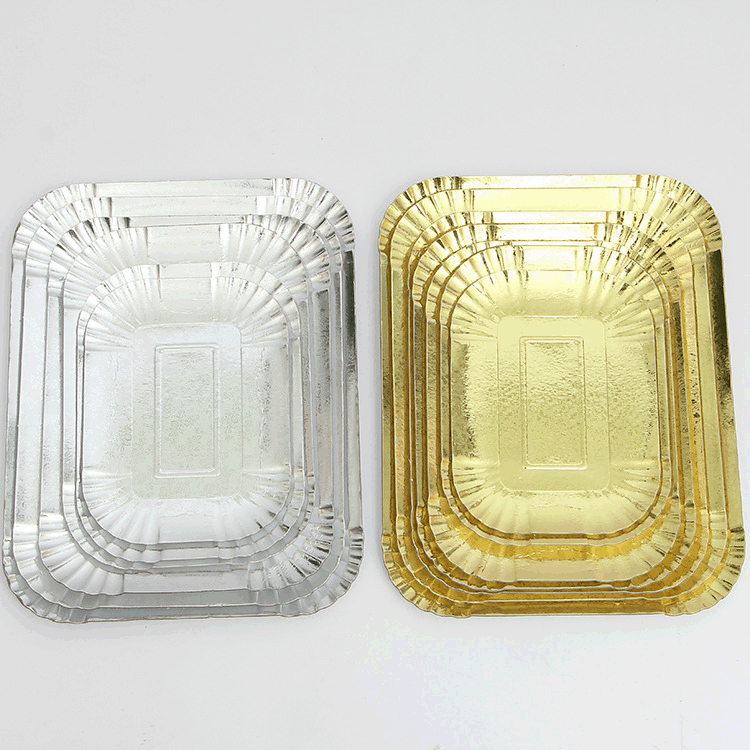 Party disposable paper plates, cake trays, and cups, thickened paper plates, children's birthday party dinner plates, wholesale