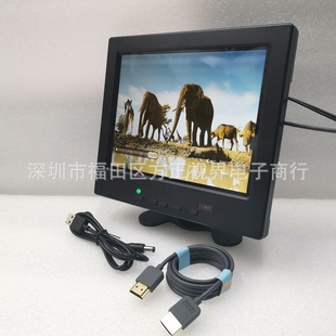 8���y�@ʾ��HDMI VGA AV�ӿڱOҕ����X�� С�ߴ��������Һ��