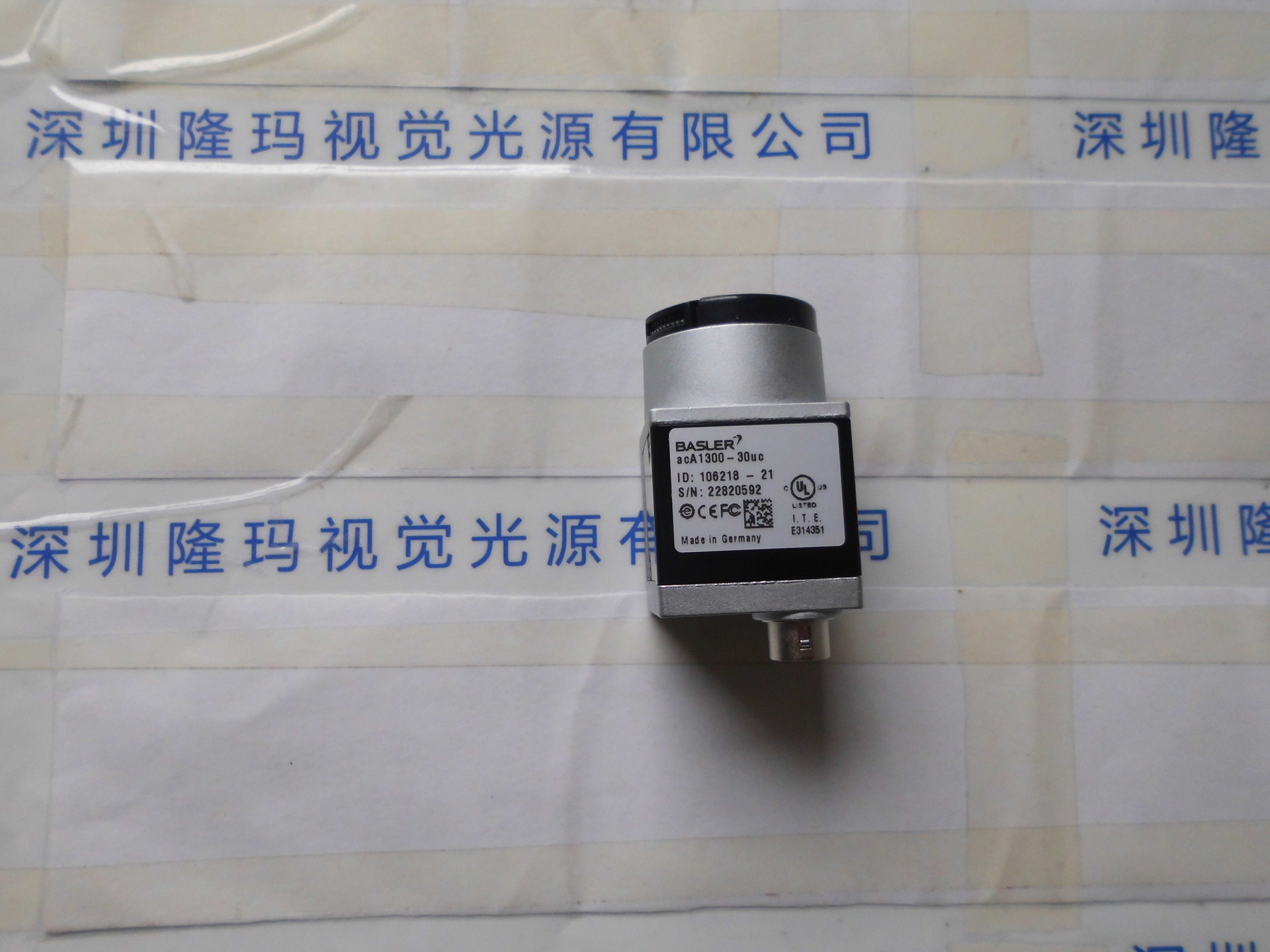 Basler巴斯勒 130 万像素分辨率面阵相机 acA1300-30uc