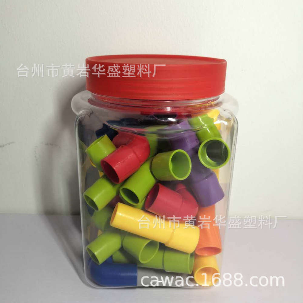 厂家直销塑料方形蜂蜜罐 PET透明广口塑料瓶 坚果瓶 花茶罐子