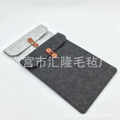 新款毛毡电脑包 iPad保护套 时尚平板电脑包 批发定制毛毡包