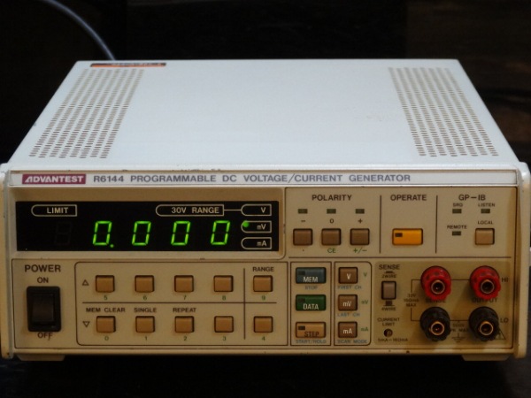 ADVANTEST R6144直流电压/电流发生器 R6144