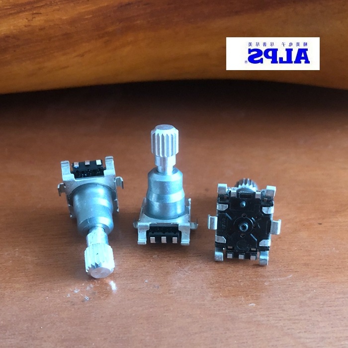 ALPS贴片编码器开关EC11型18定位雪铁龙c5 3008 408原厂导航按键