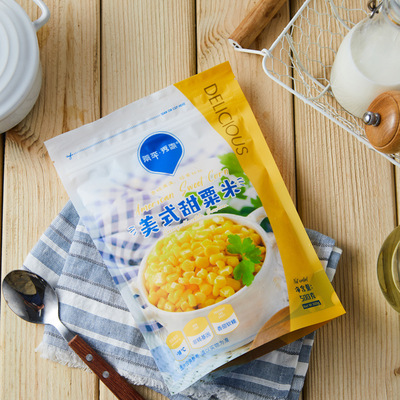 美式甜粟米 速冻甜玉米粒 香甜可口黄玉米粒 食用农产品玉米粒|ru