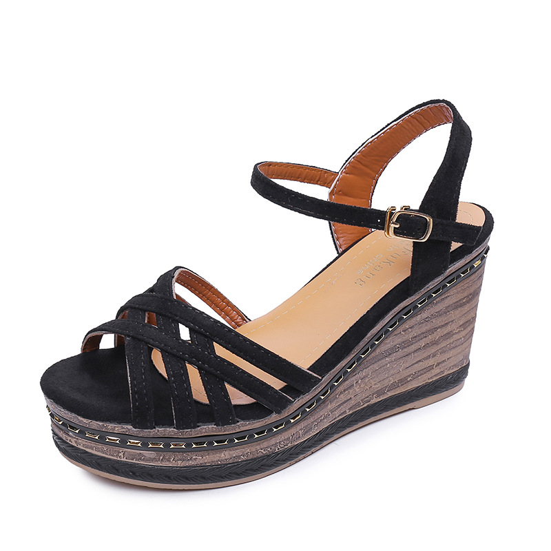 Chaussures été pour femme en Caoutchouc - Ref 3345511 Image 36