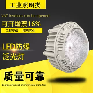 LED防爆灯NFC9186-9180LED三防灯防水防眩工厂户外泛光工矿灯50W