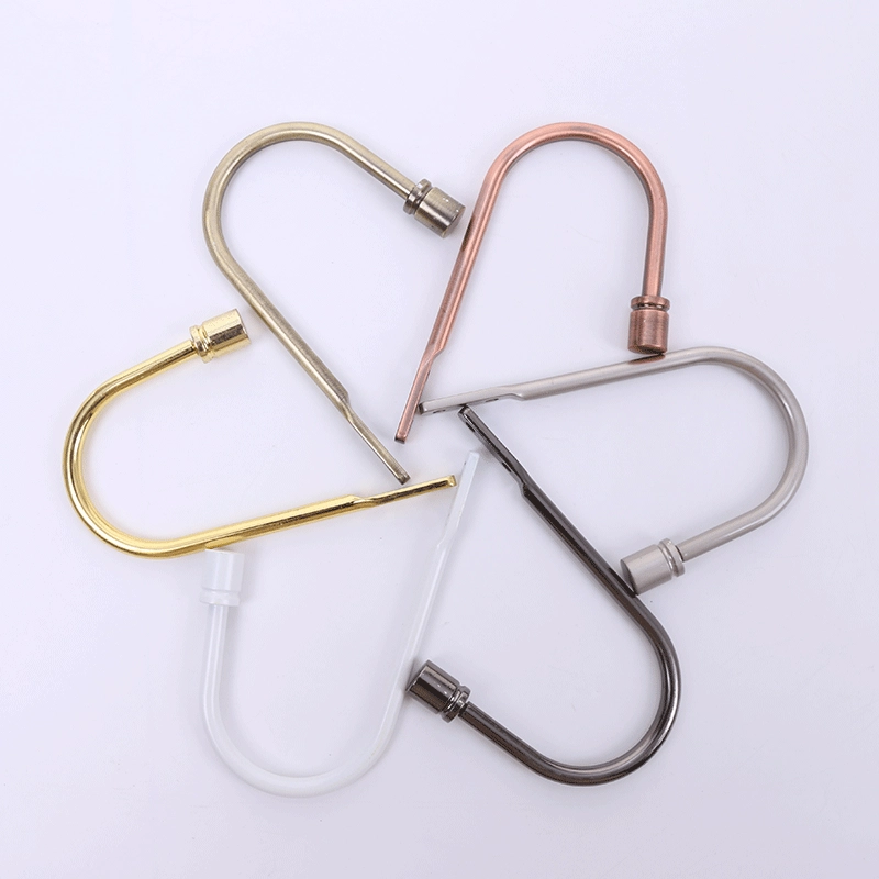 Простая установка-Бесплатная занавеска из сплава U-образный трос настенный крючок гальванический металлический крючок трансграничные Аксессуары для штор