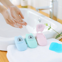 Travel Portable Soap Sheets Mini Disposable Hand Washing Soap Paper Outdoor Travel Soap Sheet Paper