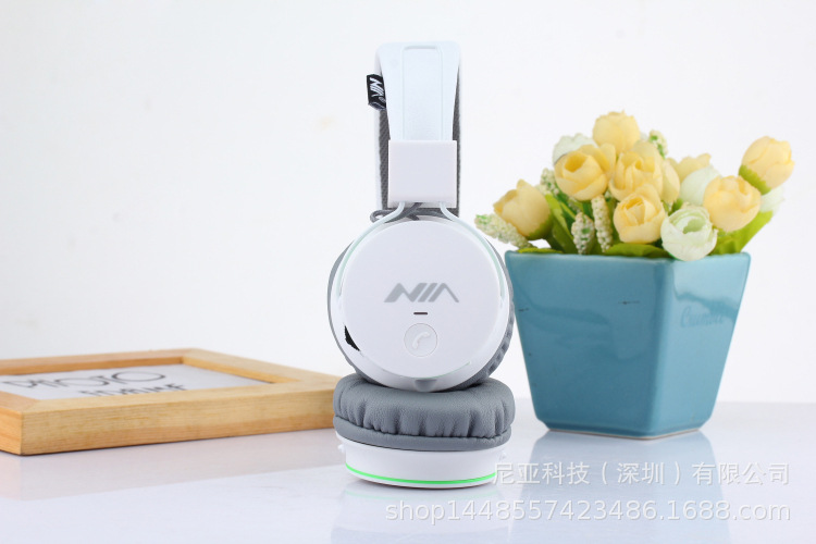 NIA-X2 estéreo Bluetooth tarjeta FM auricular APP control LOGOTIPO modelo privado ventas directas de fábrica con mejores ventas