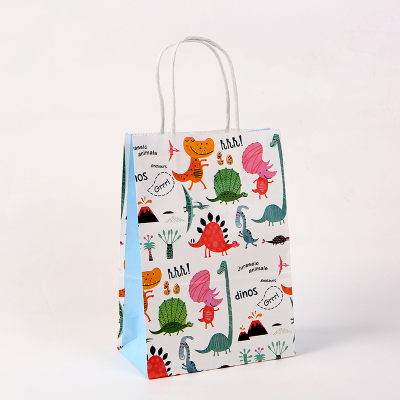 现货供应新款牛皮纸包装袋礼品袋礼物袋工厂购物袋