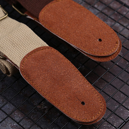 Guitar strap cowhide head electric guitar folk guitar acoustic guitar universal strap comfortable breathable adjustable length