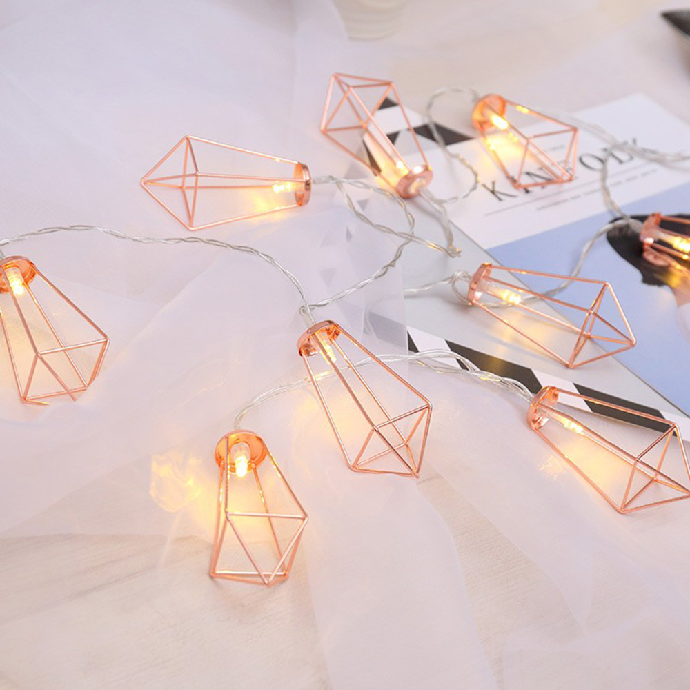 Christmas Fashion Geometric Pvc Party String Lights display picture 2