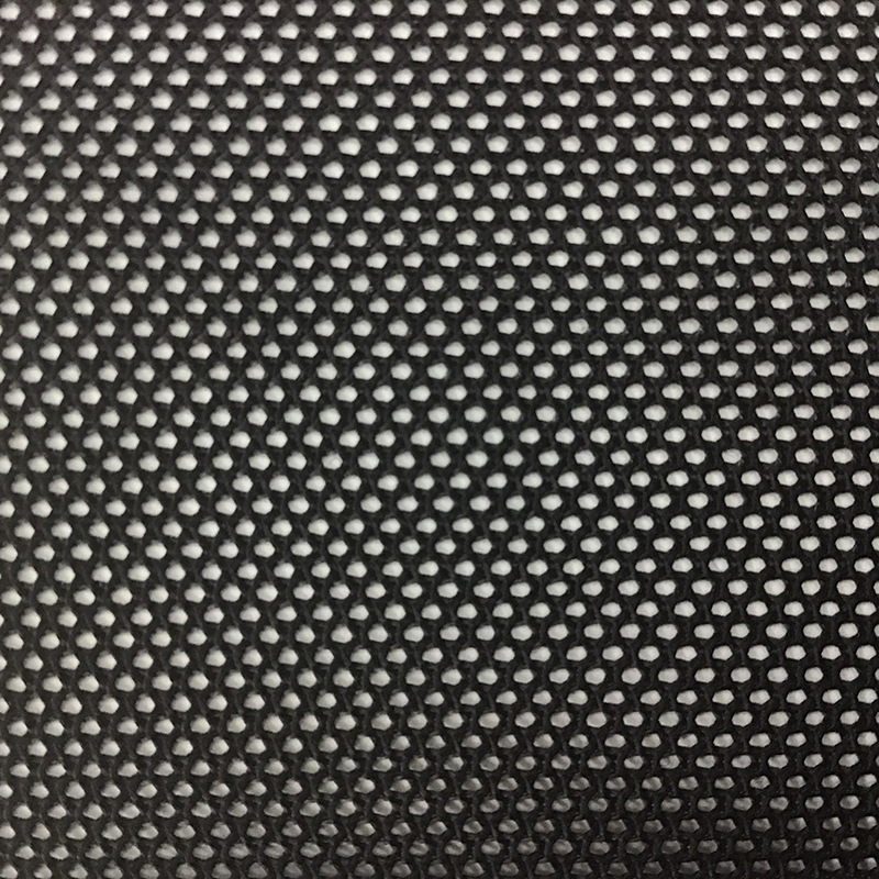 大量现货批发N300网布供应 涤纶经编运动服装箱包网眼布料销售