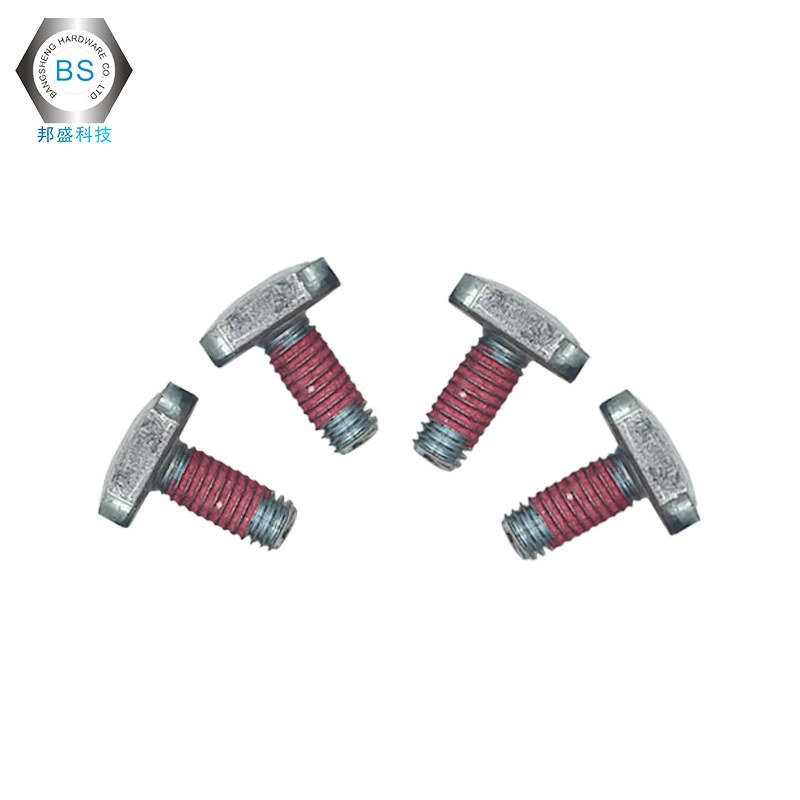 Спортивное оборудование Якорь Крепежные аксессуары Квадратный винт с потайной головкой Обрезка из углеродистой стали Боковой замок Женский винт