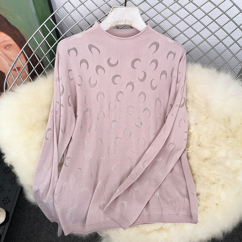 Pull femme en Fibre ammoniacale de cuivre - Ref 3414532 Image 3