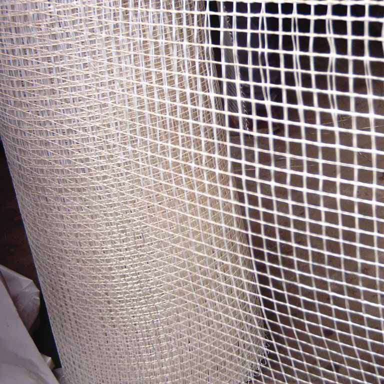 90克 耐碱玻璃纤维网格布 玻镁板天花板 罗马柱 烟道抗裂玻纤网布|ru
