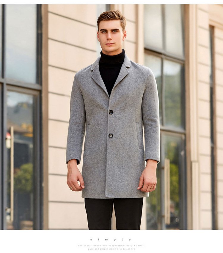 Manteau homme en Laine - Ref 3419328 Image 38