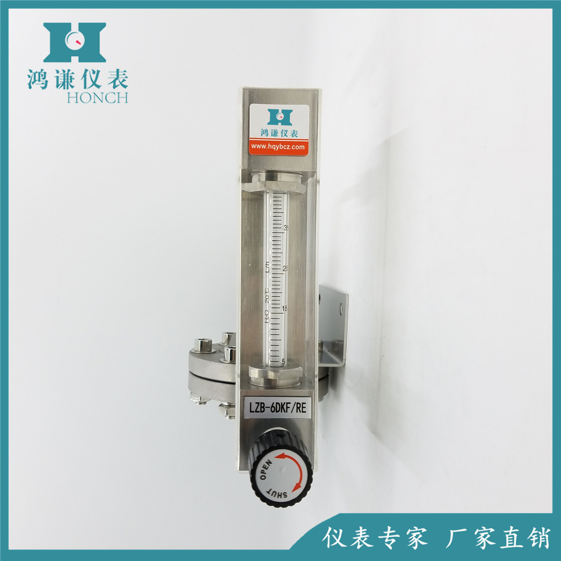 定制 批发 吹扫（装置）流量计LZB-6DKF/RE （鸿谦仪表）