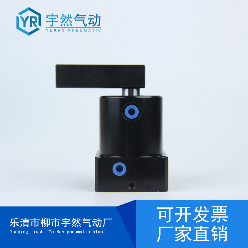 气力可型旋转夹紧气缸SCR\SCL20\25\40\32-10\20回转转角下压90度