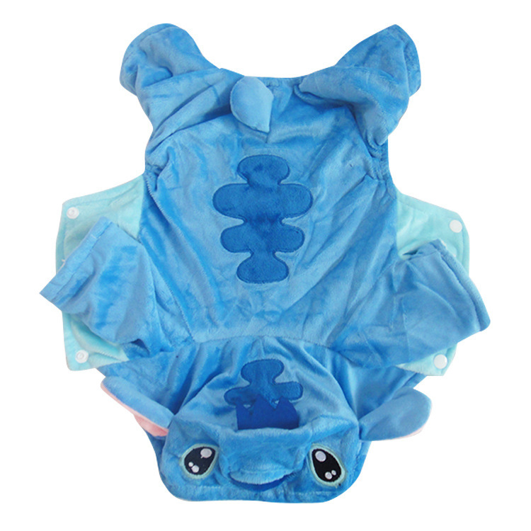 Ropa para mascotas transfronterizas en stock Stitch de cuatro patas comercio exterior otoño e invierno fabricante de ropa al por mayor para perros pequeños y medianos.