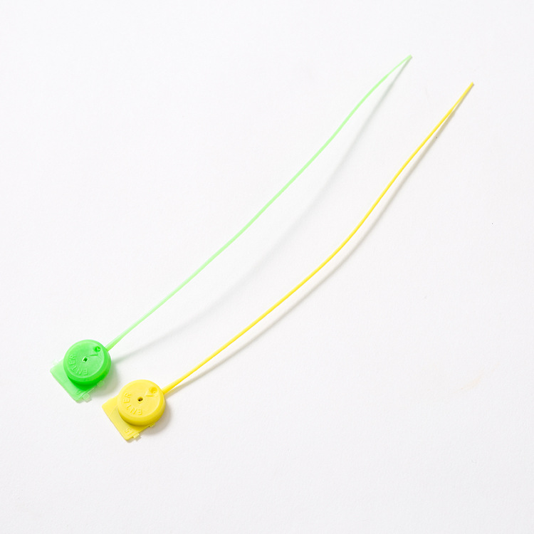 铅封厂家生产一次性防伪 防拆塑料封条 挂锁标牌标签扎带