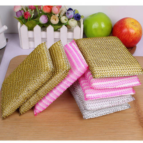 Huopin SKU-Thick Scrubbing King scouring pad sponge for scrubbing dishes and pots, non-stick oil kitchen household