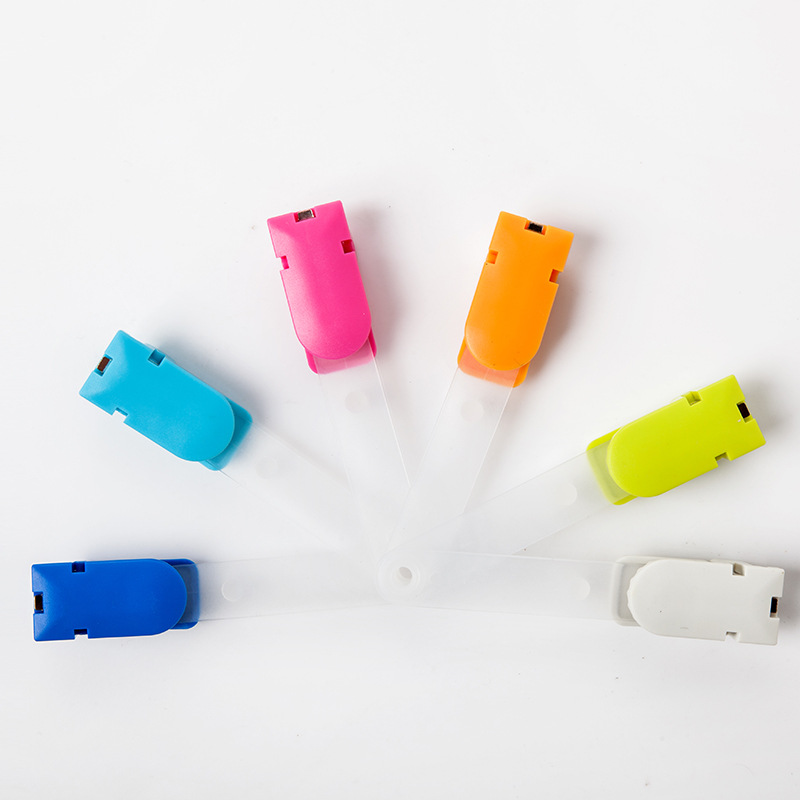 優和6702夾扣用于卡套工作證胸卡工作牌證件學生工號牌證展會夾子