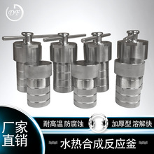 50ml/100ml/200ml水热合成反应釜 四氟内衬 法兰式水热反应釜