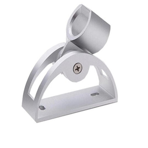Factory direct sales space aluminum punch-free shower bracket base adjustable bathroom shower head holder accessories