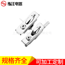 上海练江 DQO-2 锌合金工业电柜门锁 箱变锁 执手锁 平面锁 柜锁