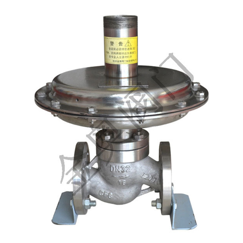 供应 带指挥器自力式压力调节阀 氮封装置  自力式蒸气压力调节阀